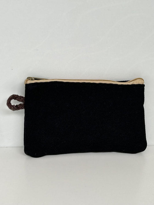 Monedero Unicolor Negro