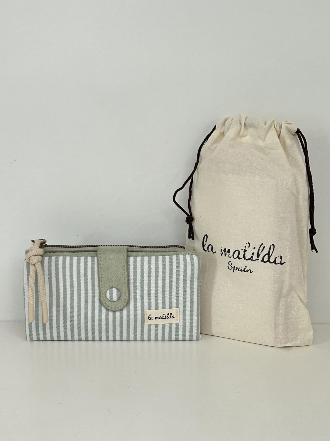 Cartera Grande Marinera Verde