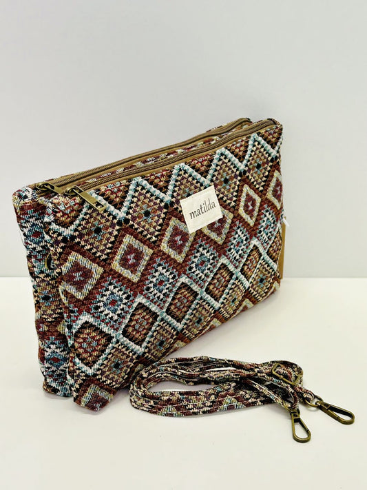 Bandolera Doble Rombos