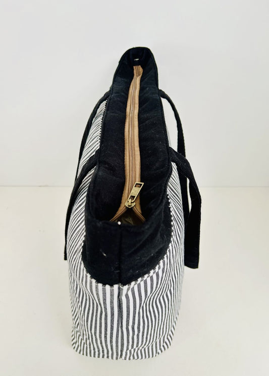 Bolsa Tote Bag Grande Marinera Negro