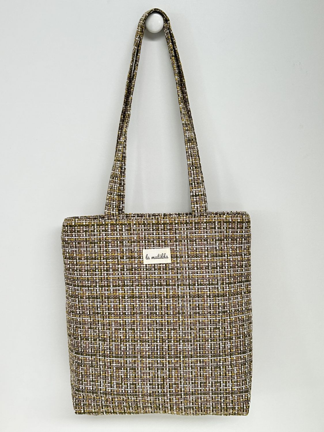 Bolsa Tote Bag Tartar Amarillo