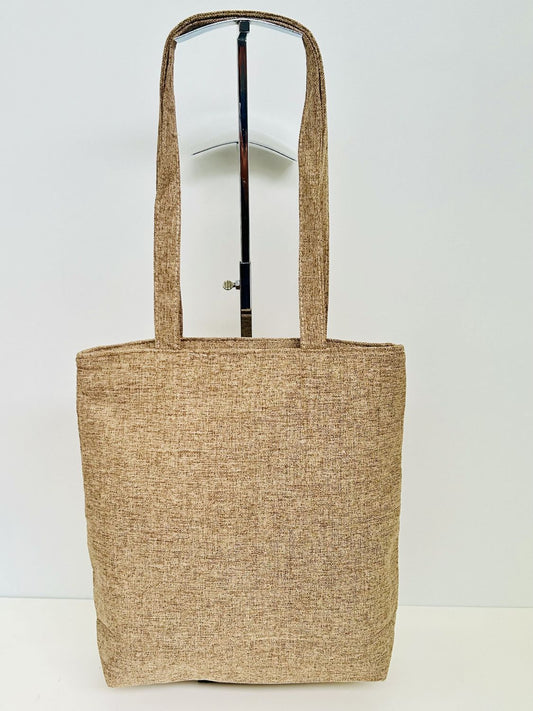 Bolsa Tote Bag Unicolor Tostado