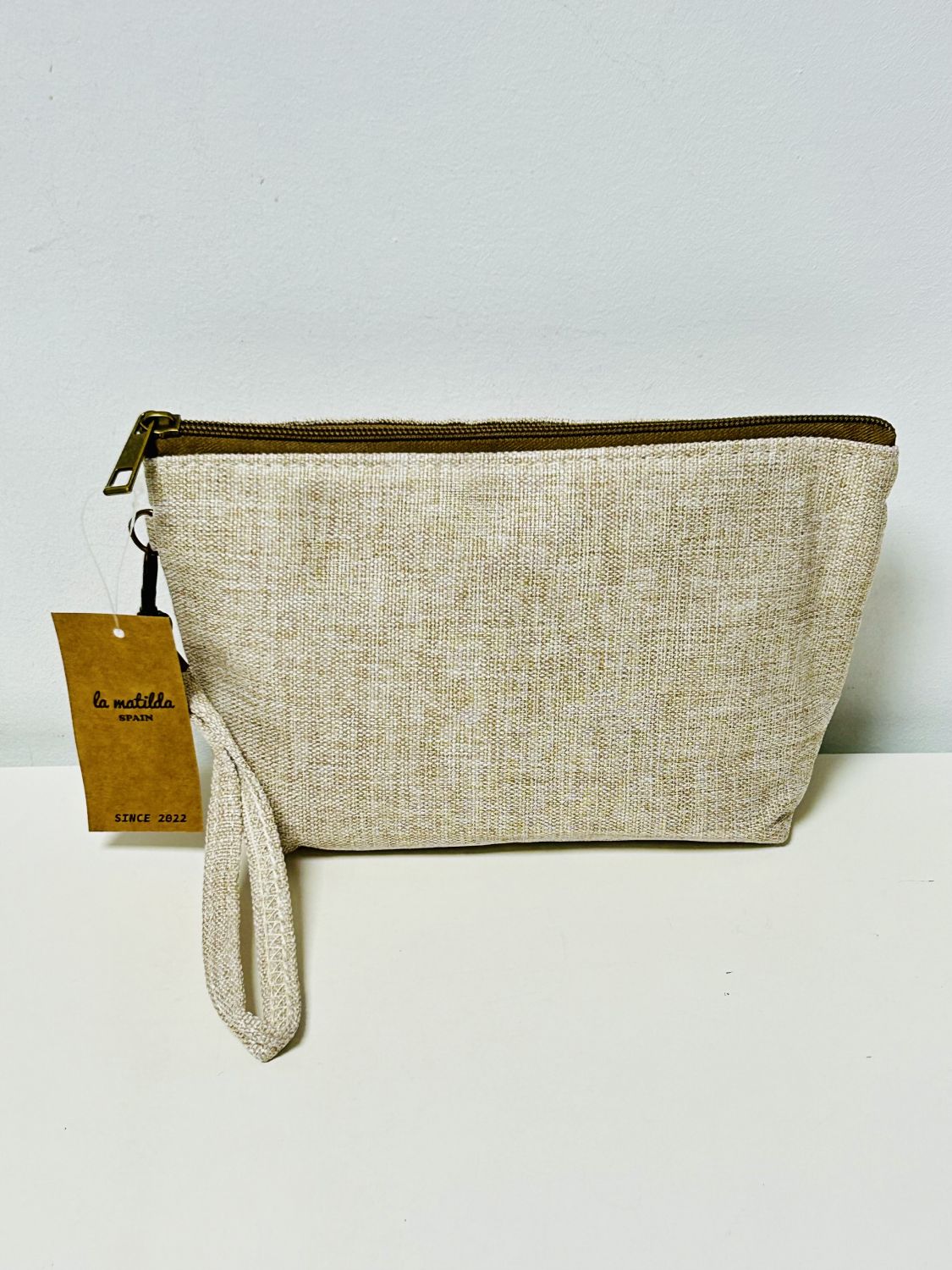 Neceser Grande Unicolor Beige
