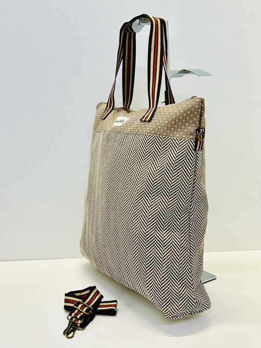 Bolsa de Viaje Grande Trigo Marrón