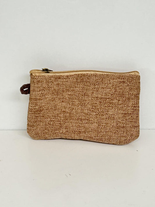 Monedero Unicolor Marrón