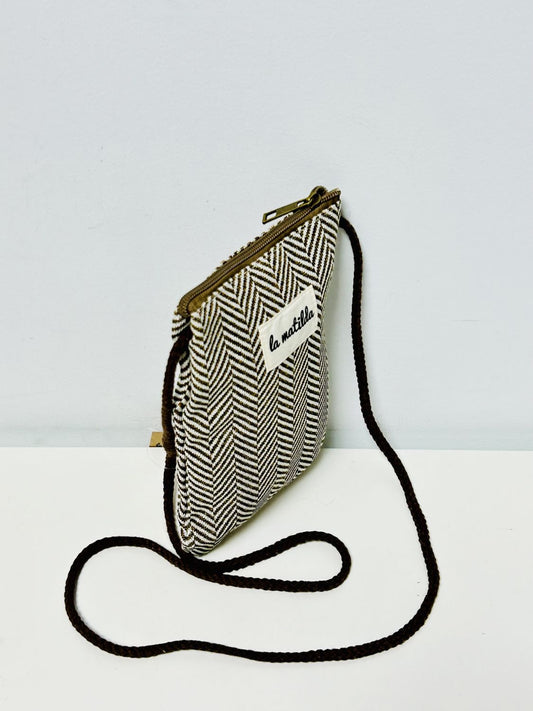 Bolso Cuelga Móvil Trigo Marrón