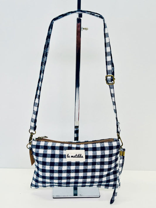 Bandolera Gringham Marino