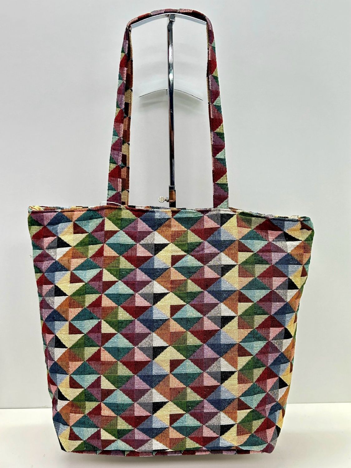 Bolsa Tote Bag Grande Triangulos