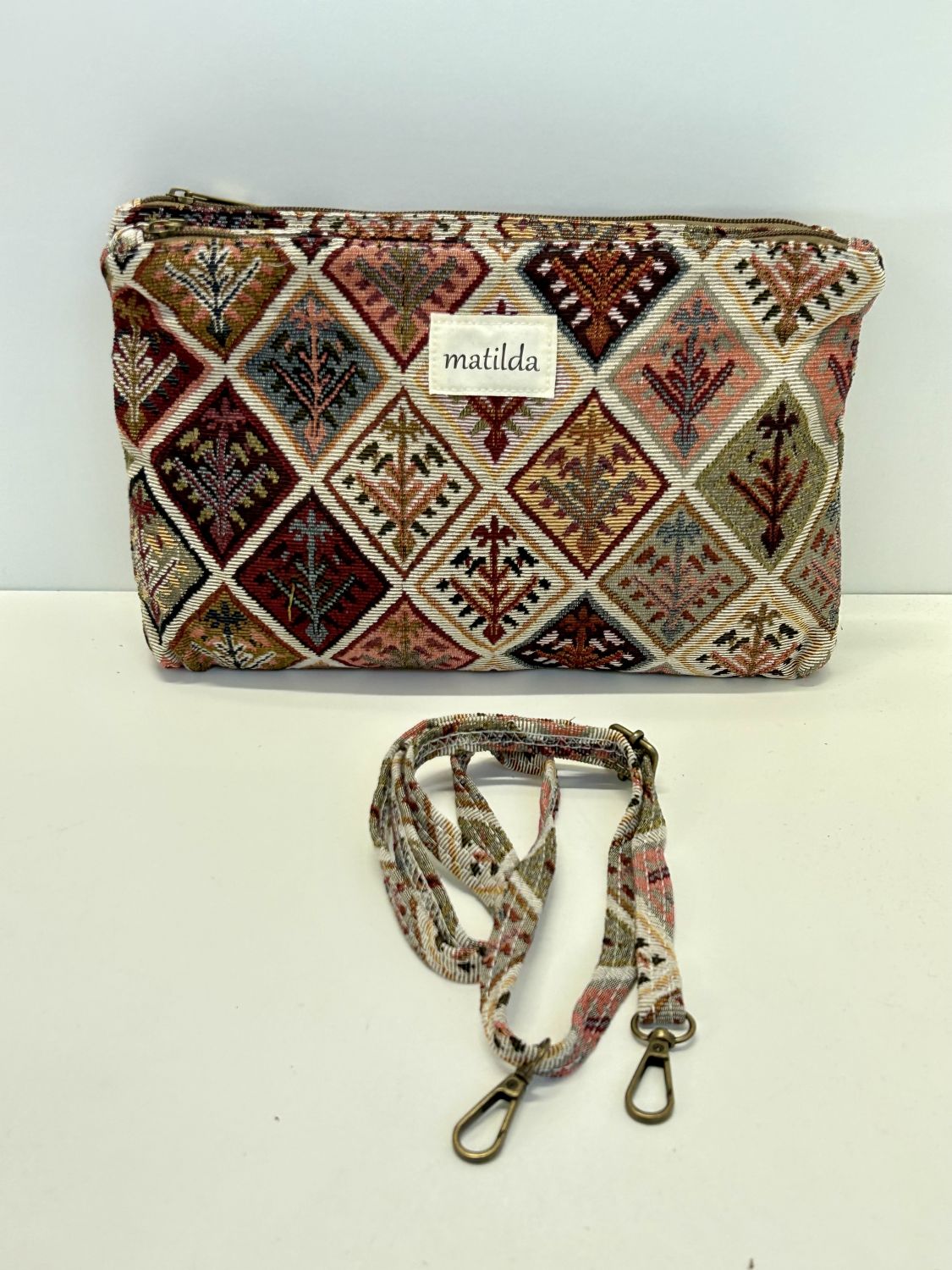 Bandolera Doble Rombo Botanic