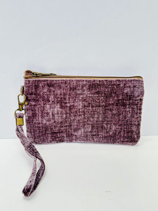 Neceser Pequeño Terciopelo Berenjena