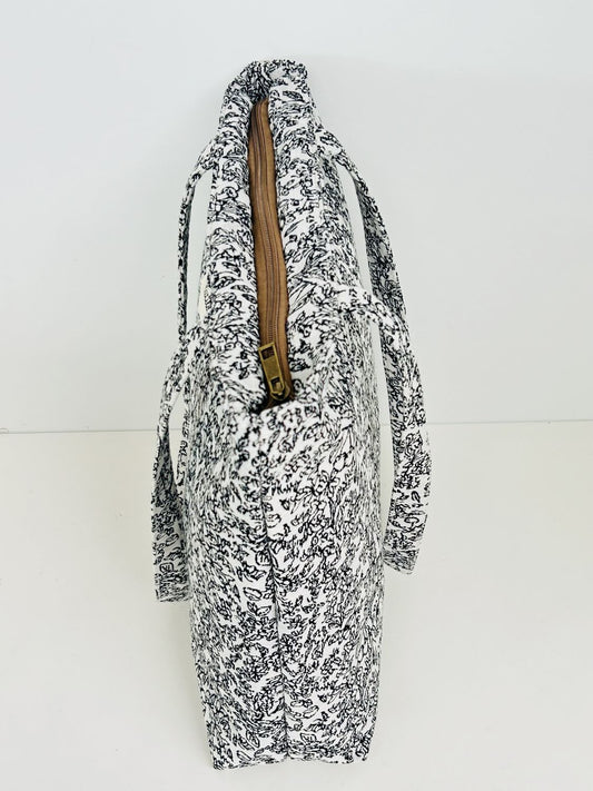 Bolsa Tote Bag Pattern Negro