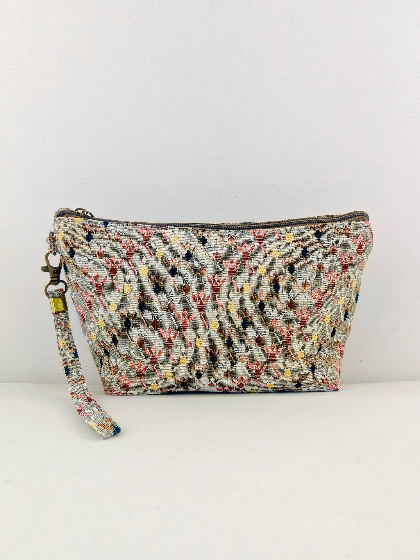 Neceser Grande Rombos beige