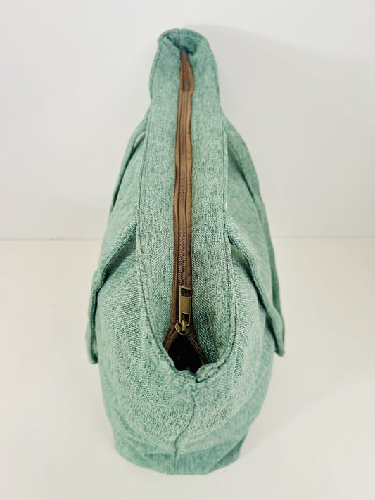 Bolsa Tote Bag Grande Unicolor Verde