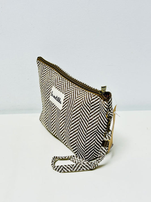 Neceser Grande Trigo Marrón