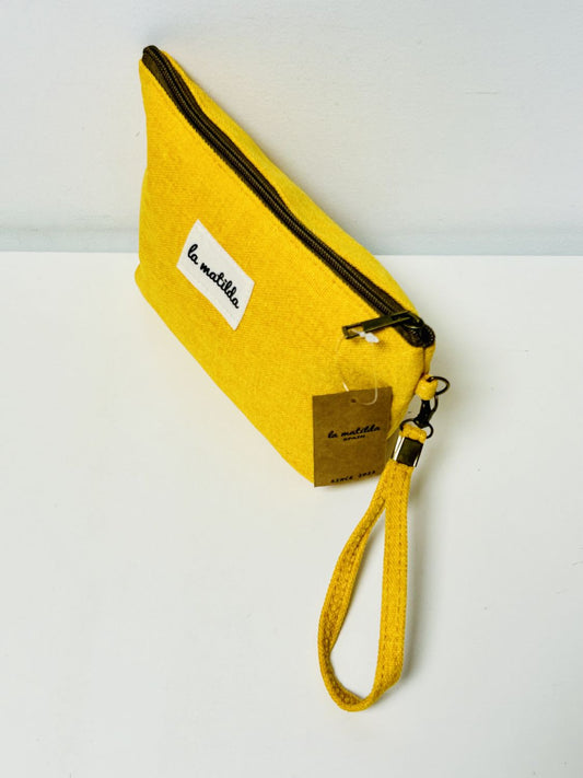 Neceser Grande Unicolor Amarillo