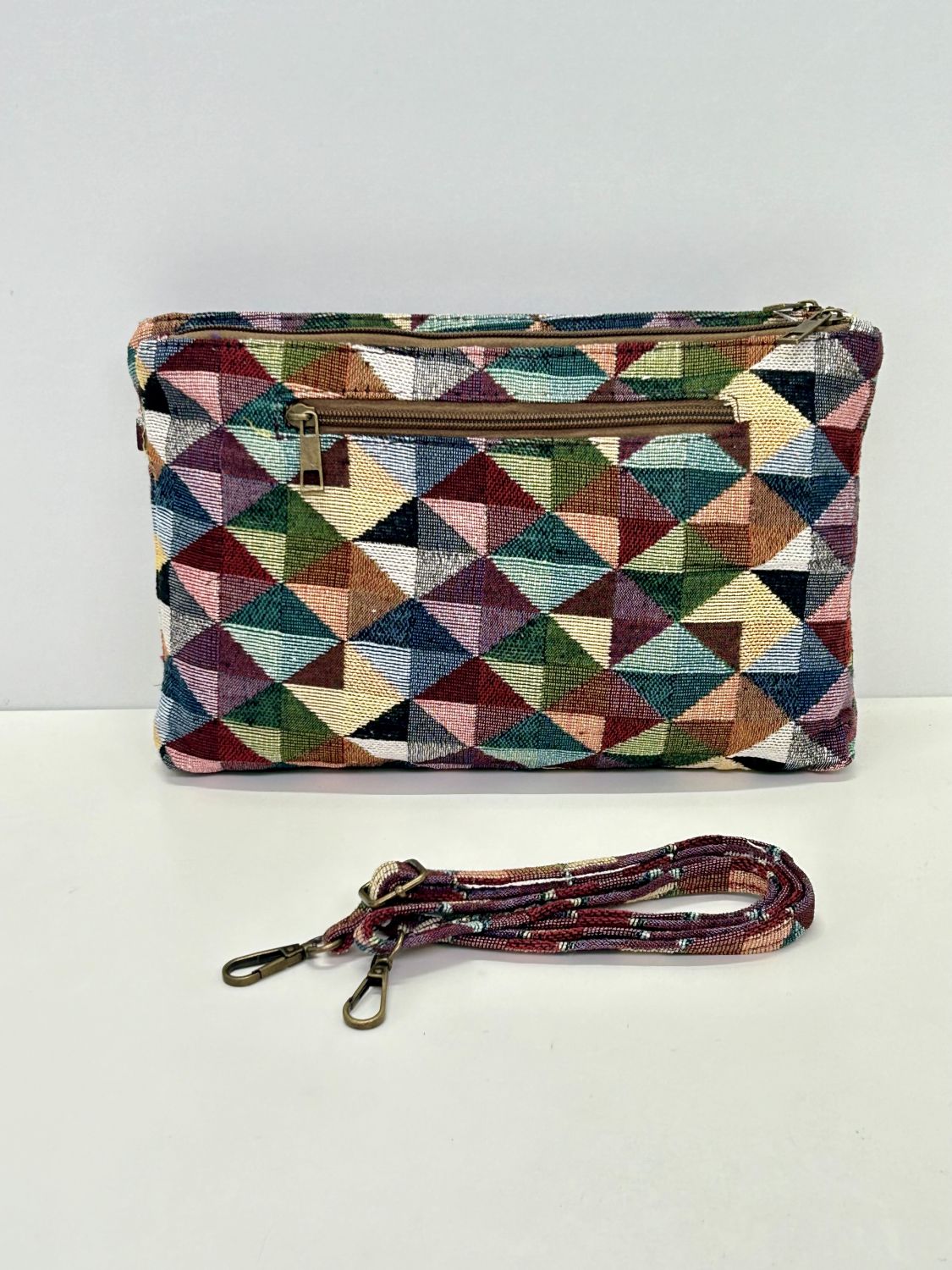 Bandolera Doble Triangulos