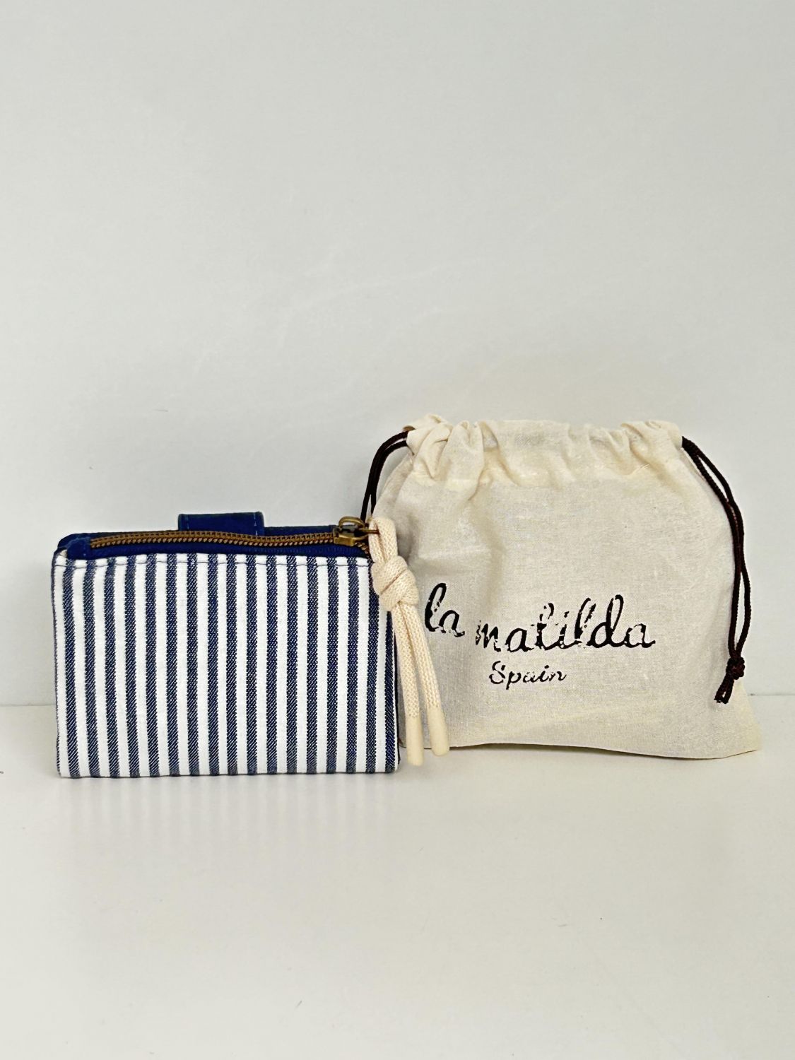Cartera Pequeña Marinera Azul