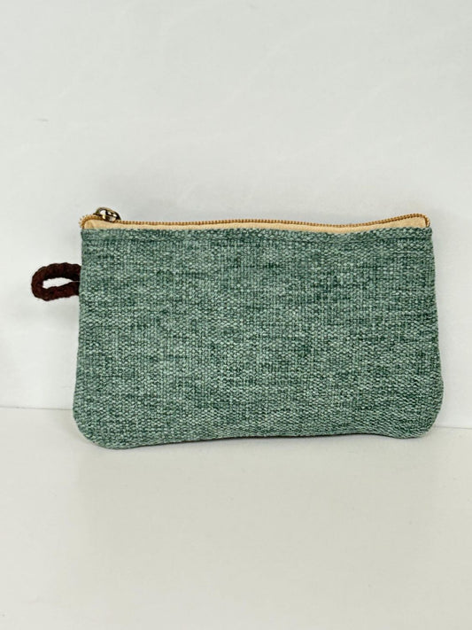 Monedero Unicolor Verde