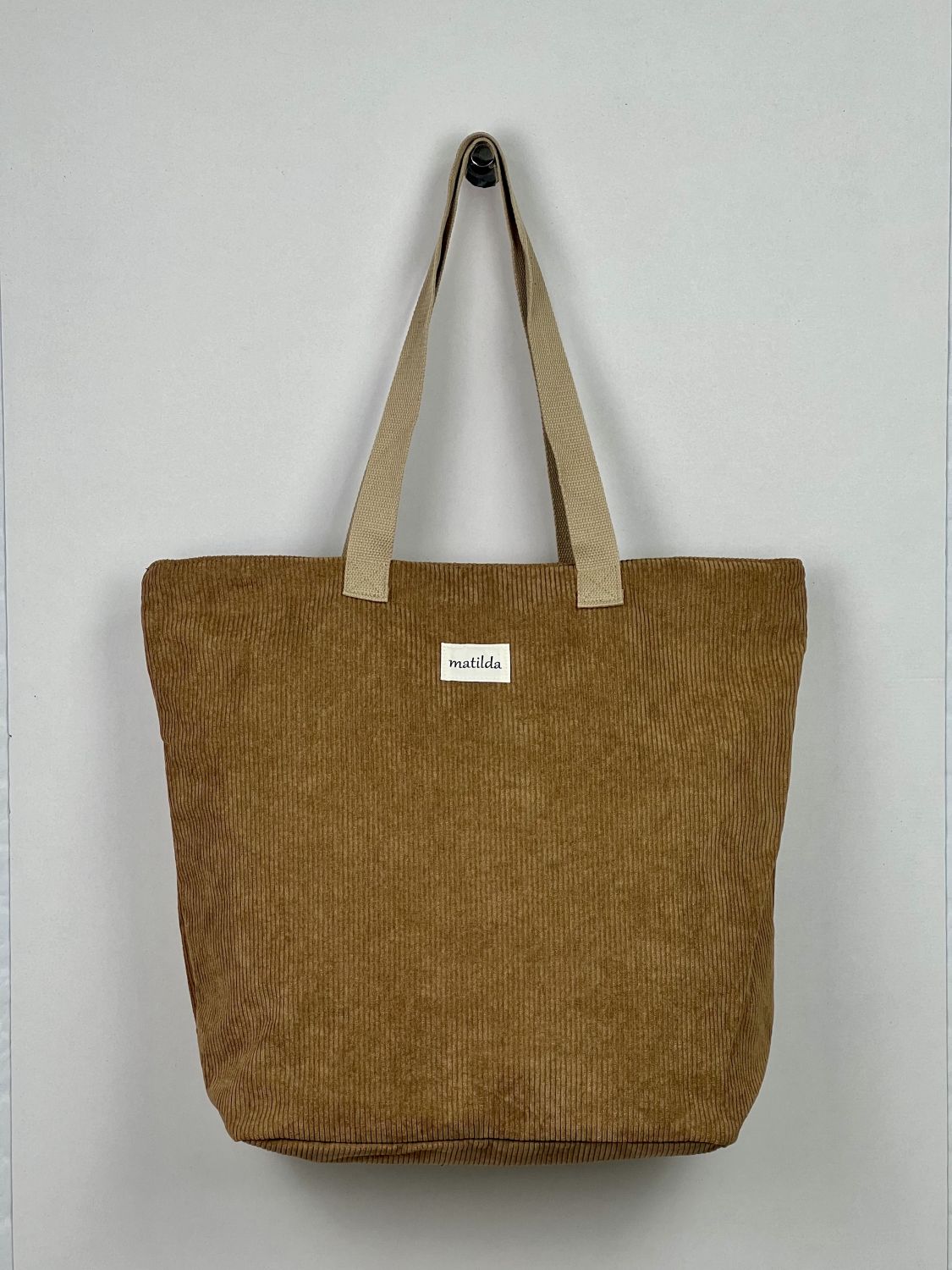Bolsa Tote Bag grande en Pana Tosatado