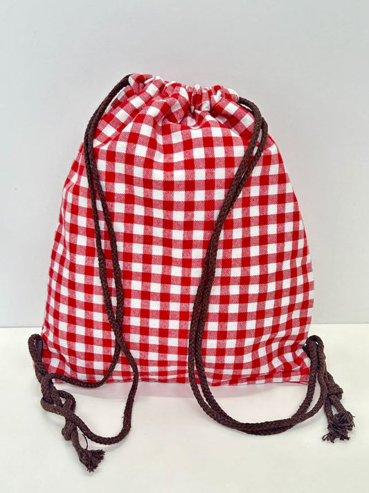 Mochila Cuerdas Gringham Rojo