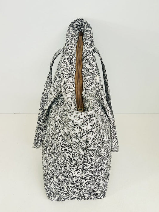 Bolsa Tote Bag Grande Pattern Negro