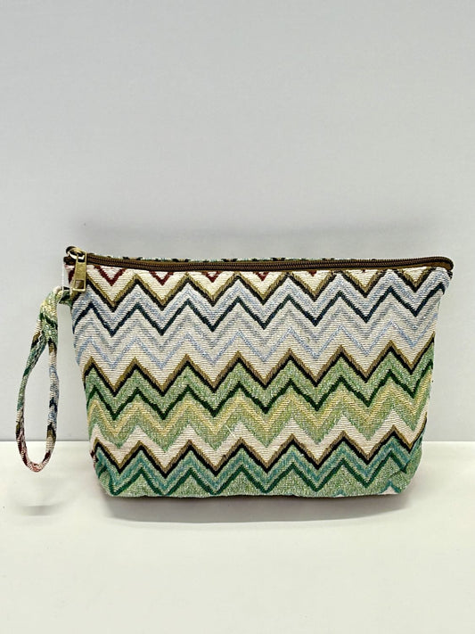 Neceser Maxi Zigzag Verde