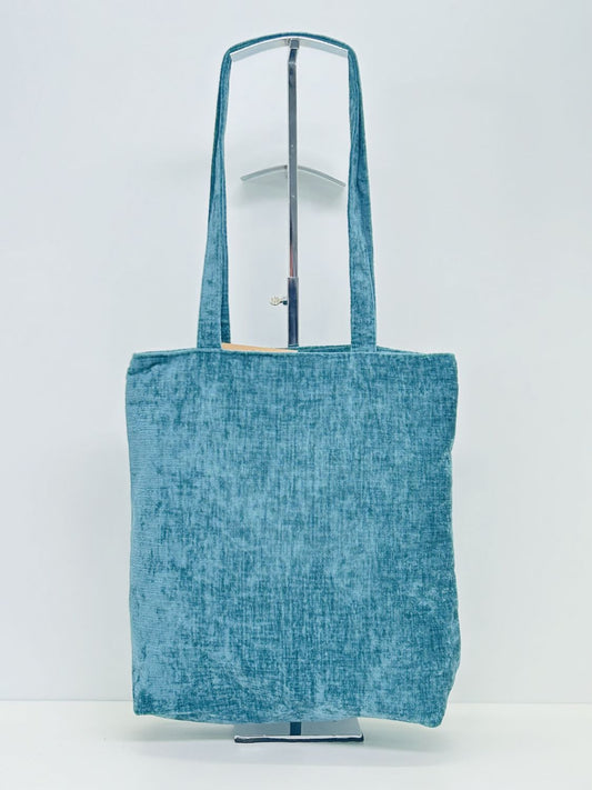 Bolsa Tote Bag Terciopelo Verde