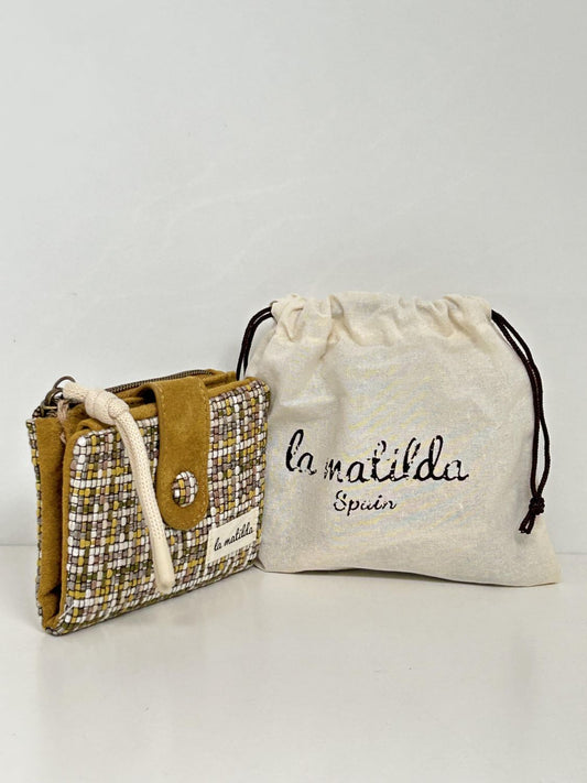 Cartera Pequeña Tartar Amarillo