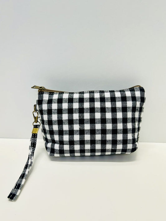 Neceser Grande Gringham Negro