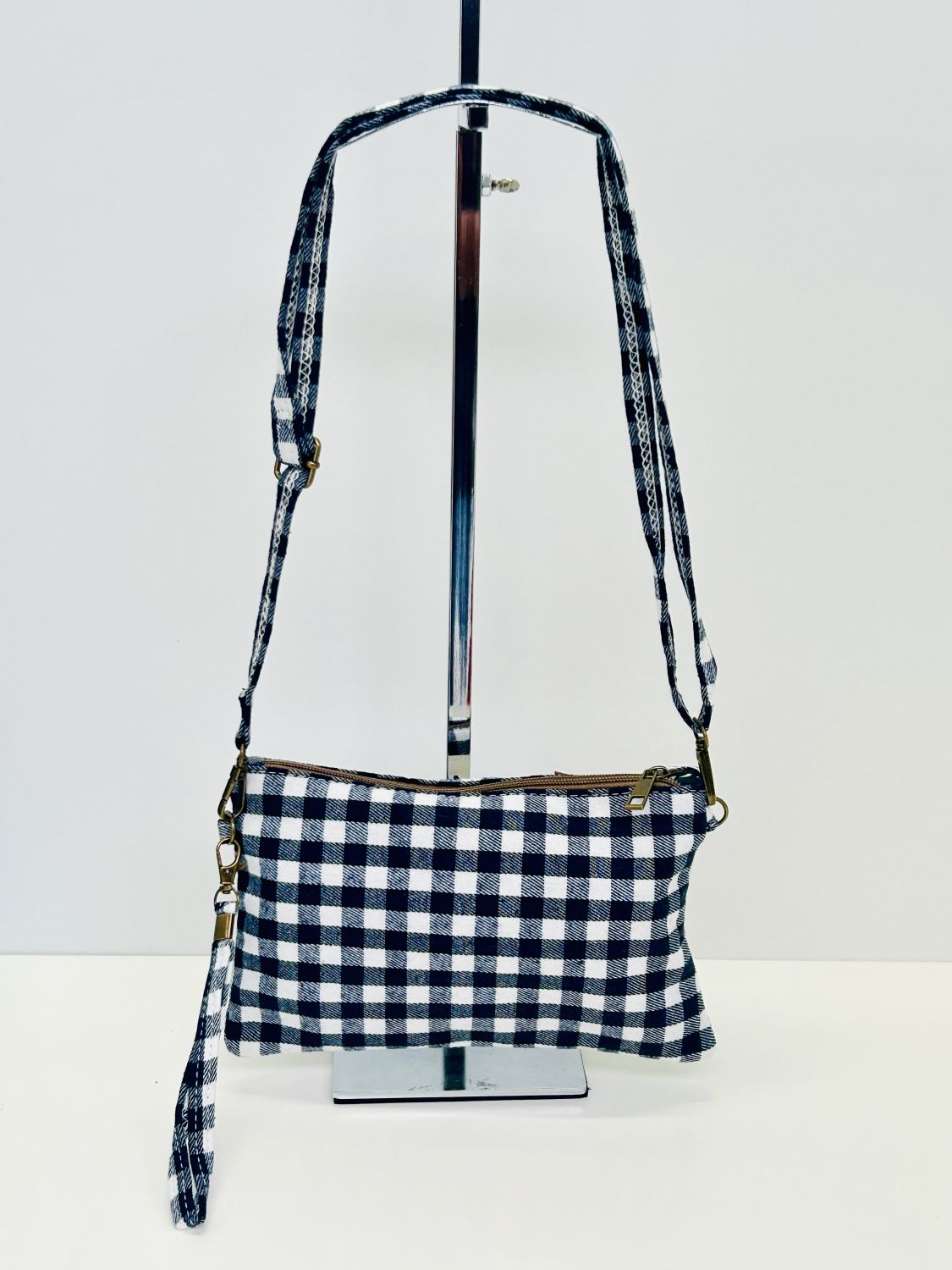 Bandolera Gringham Marino