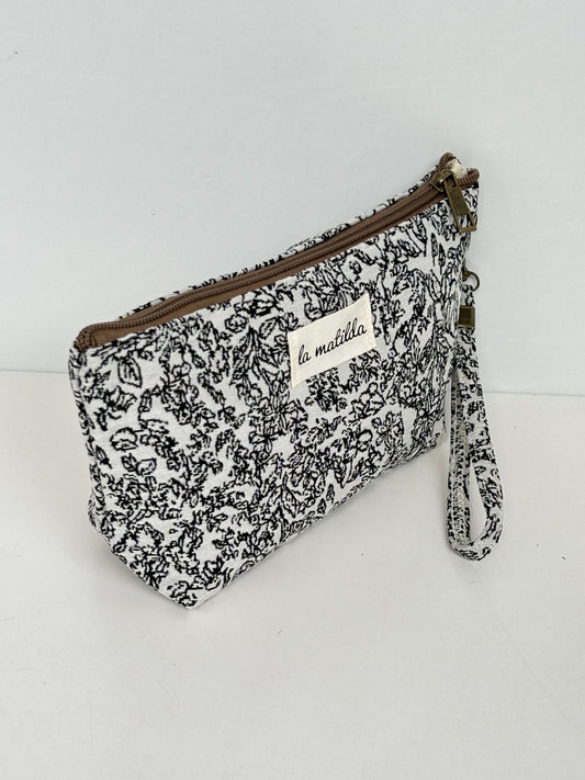 Neceser Grande Pattern Negro