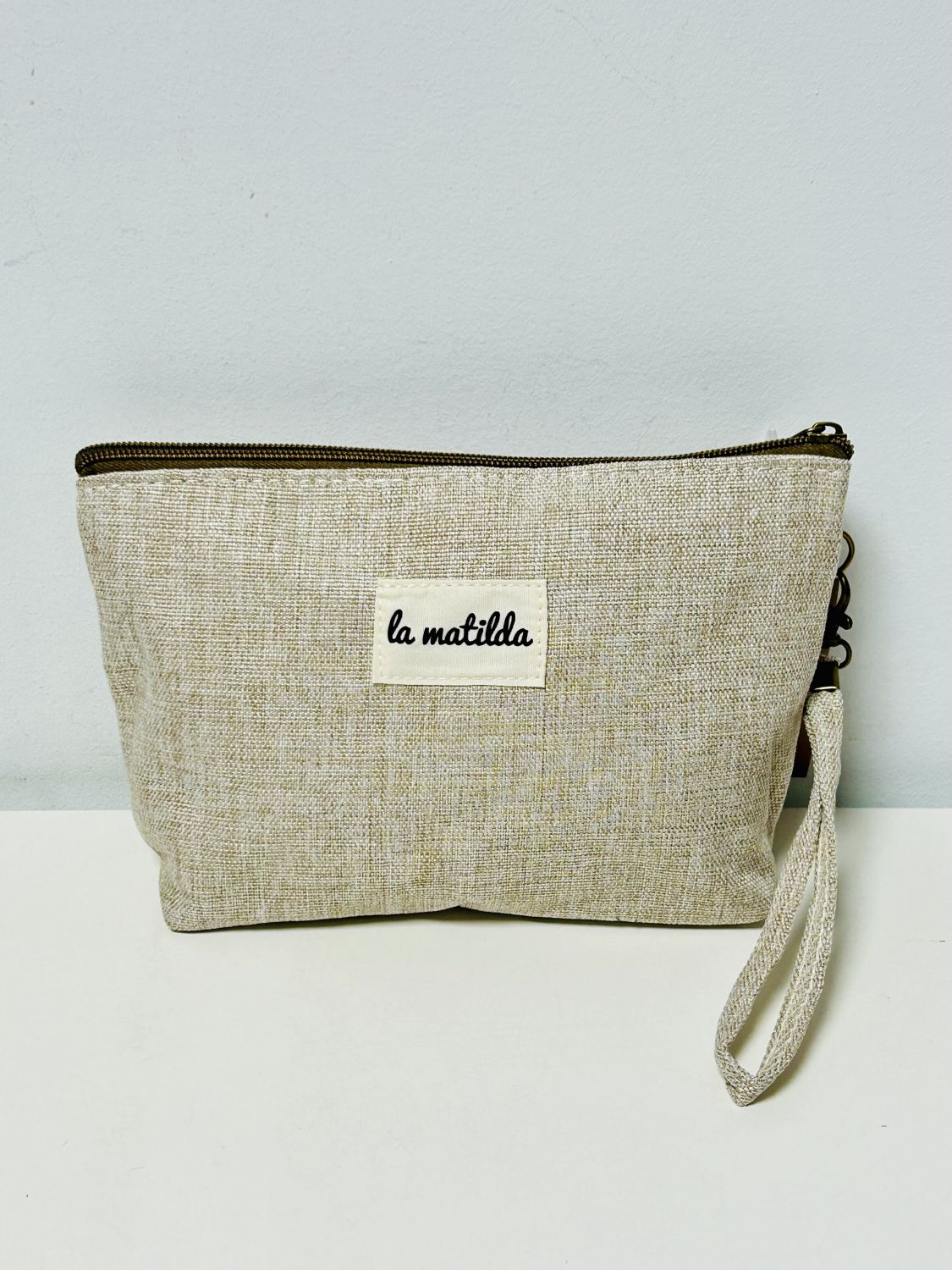 Neceser Grande Unicolor Beige