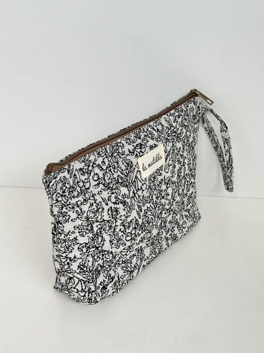 Neceser Maxi Pattern Negro