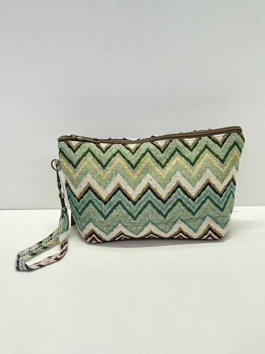 Neceser Grande Zigzag Verde