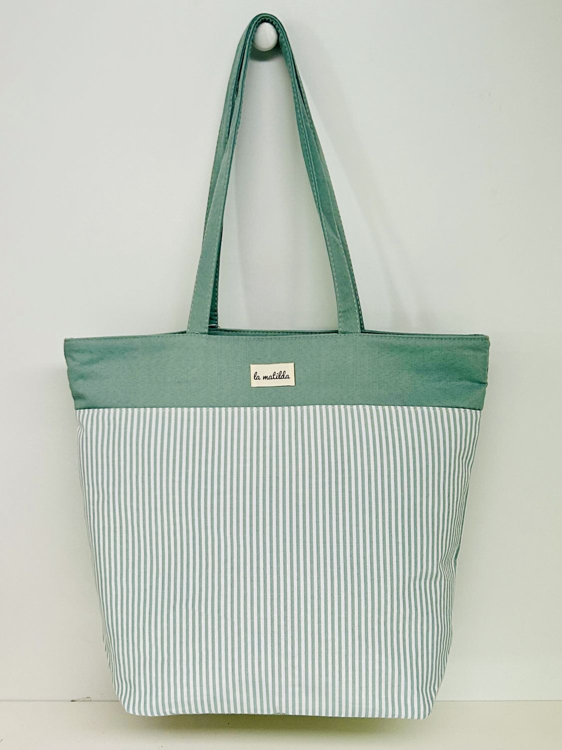 Bolsa Tote Bag Grande Marinera Verde