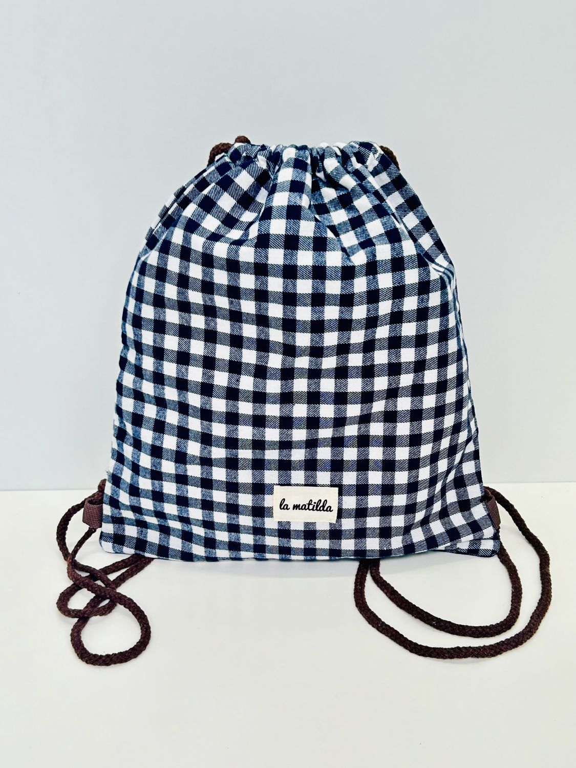 Mochila Cuerdas Gringham Marino