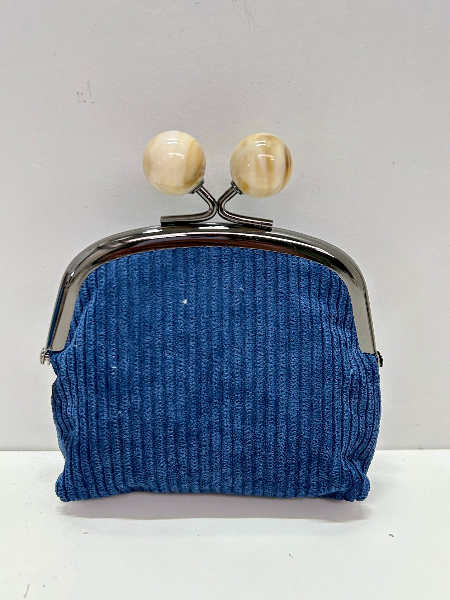 Monedero de Boquilla con Cierre de Bolas Pana Azulón