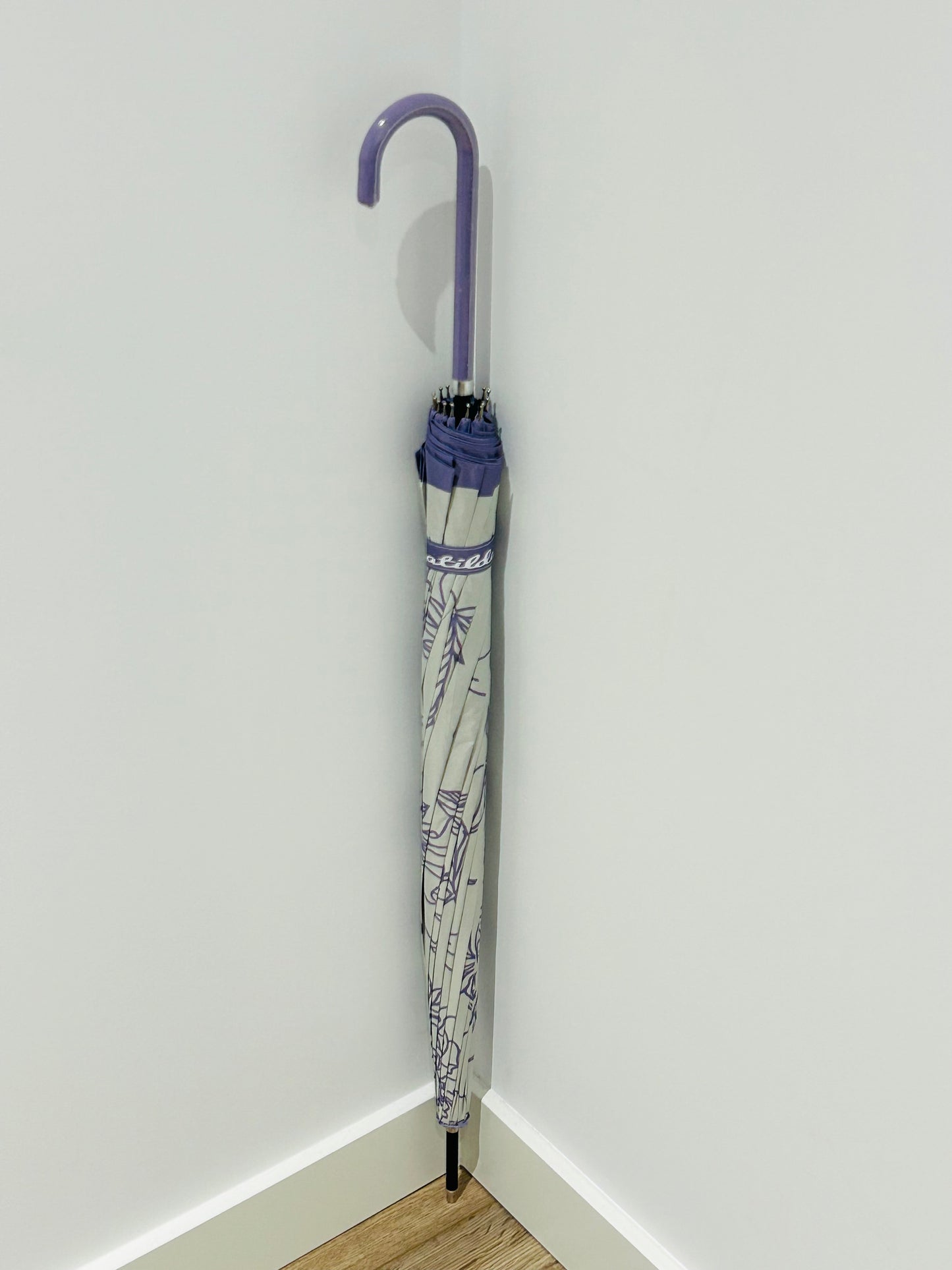 Paraguas largo 16 varillas La Matilda Rosa Violeta