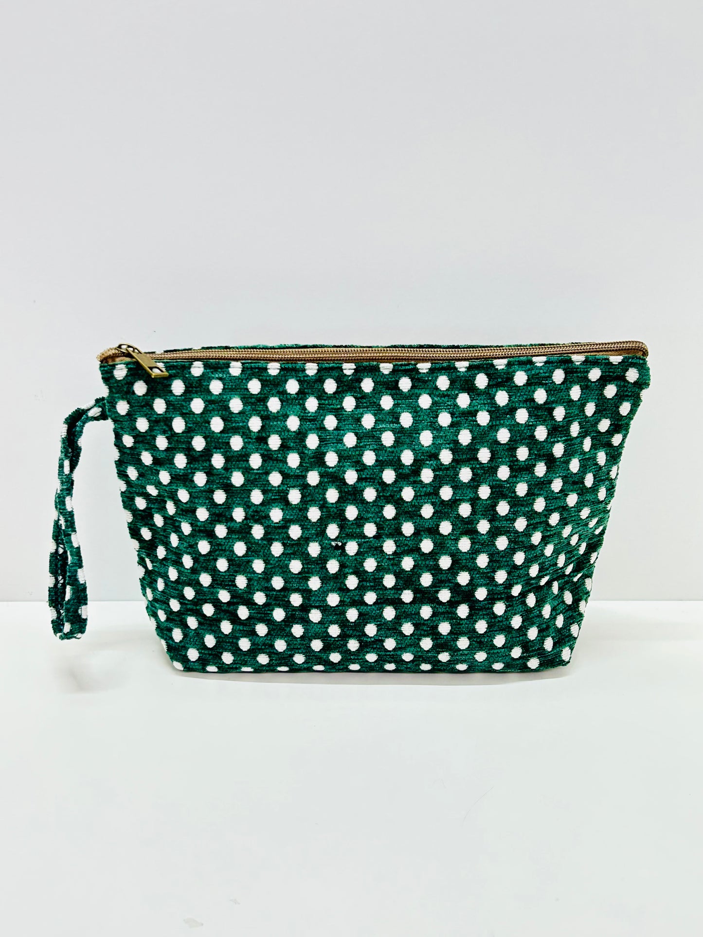 Neceser Maxi Lunares Verde