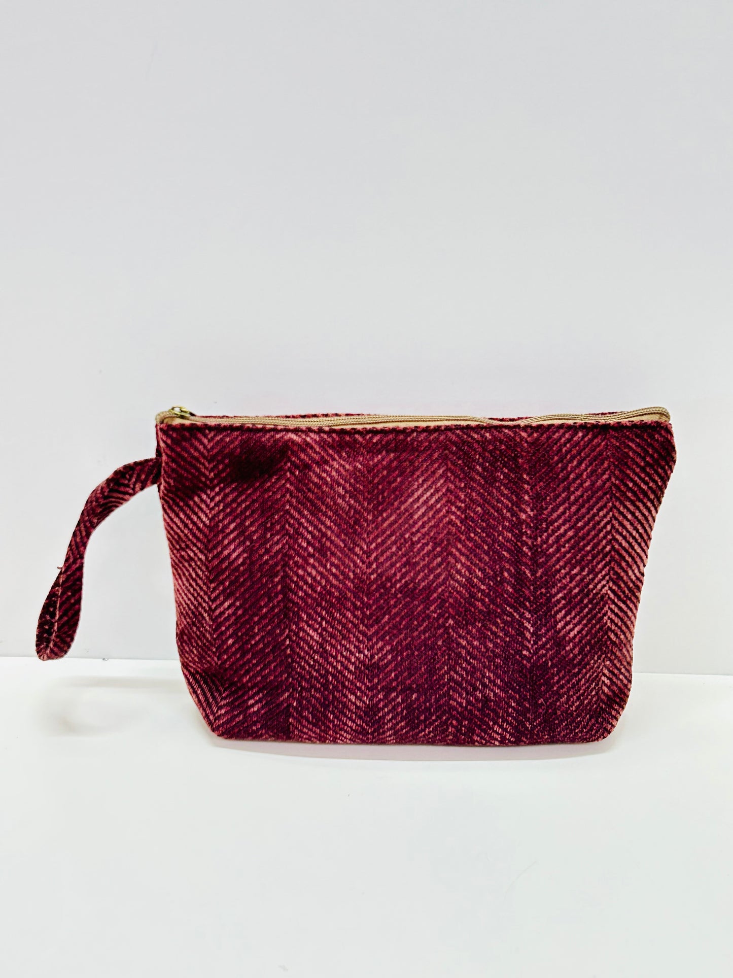 Neceser Flor Espiga Marrón Unicolor