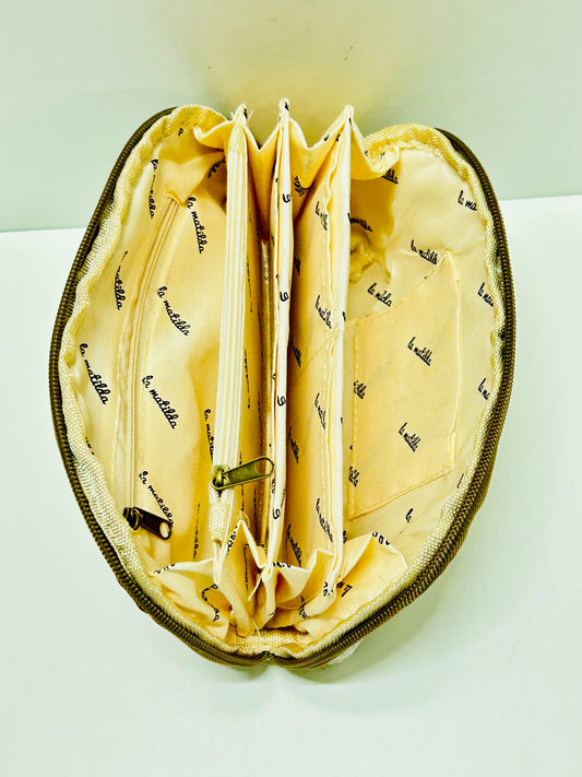 Portatodo sin asa Espiga Marrón Unicolor