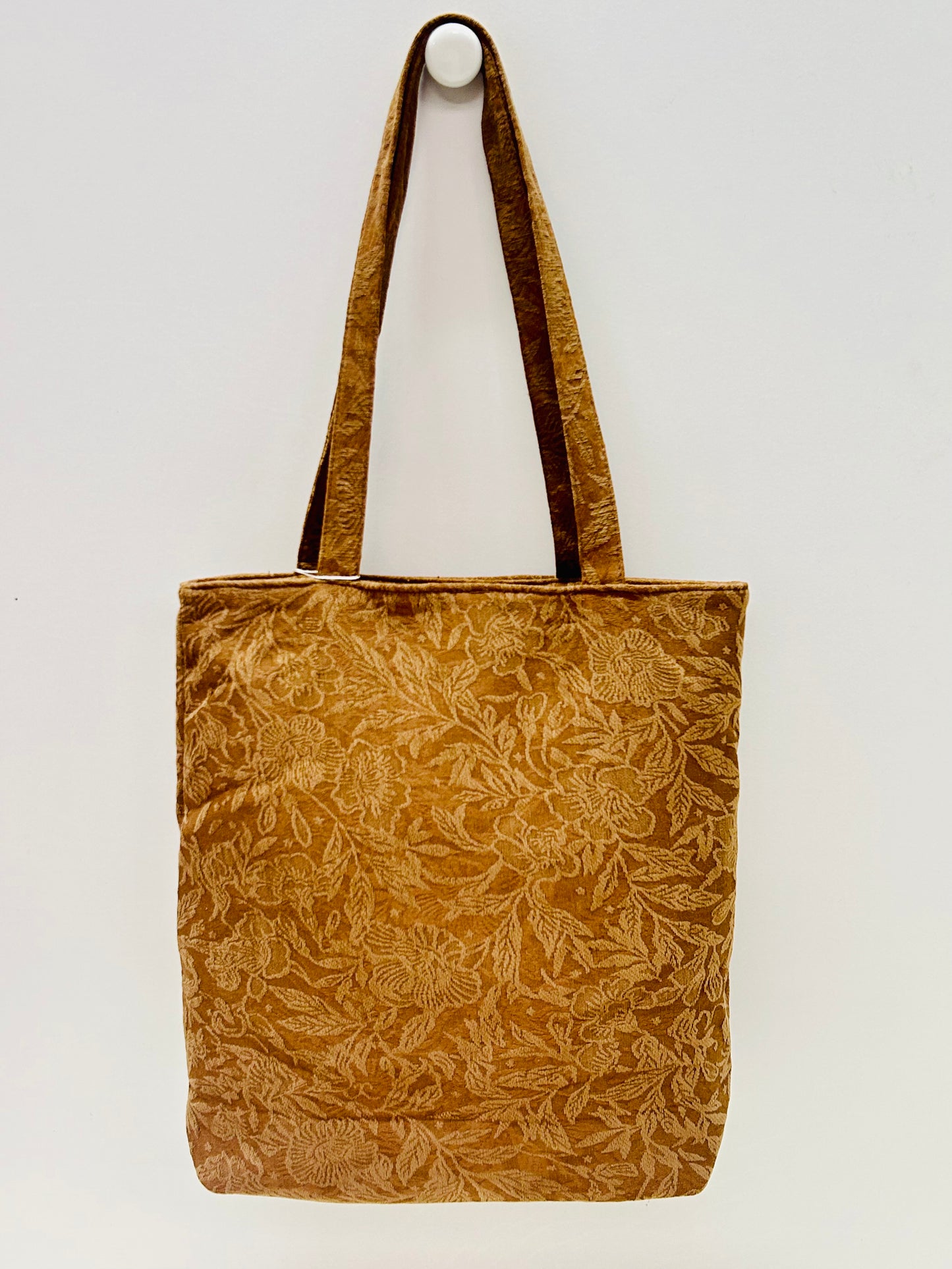 Bolsa Tote Bag Tostado Flor