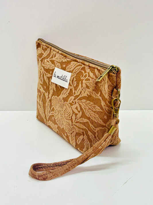 Neceser Grande Tostado Flor