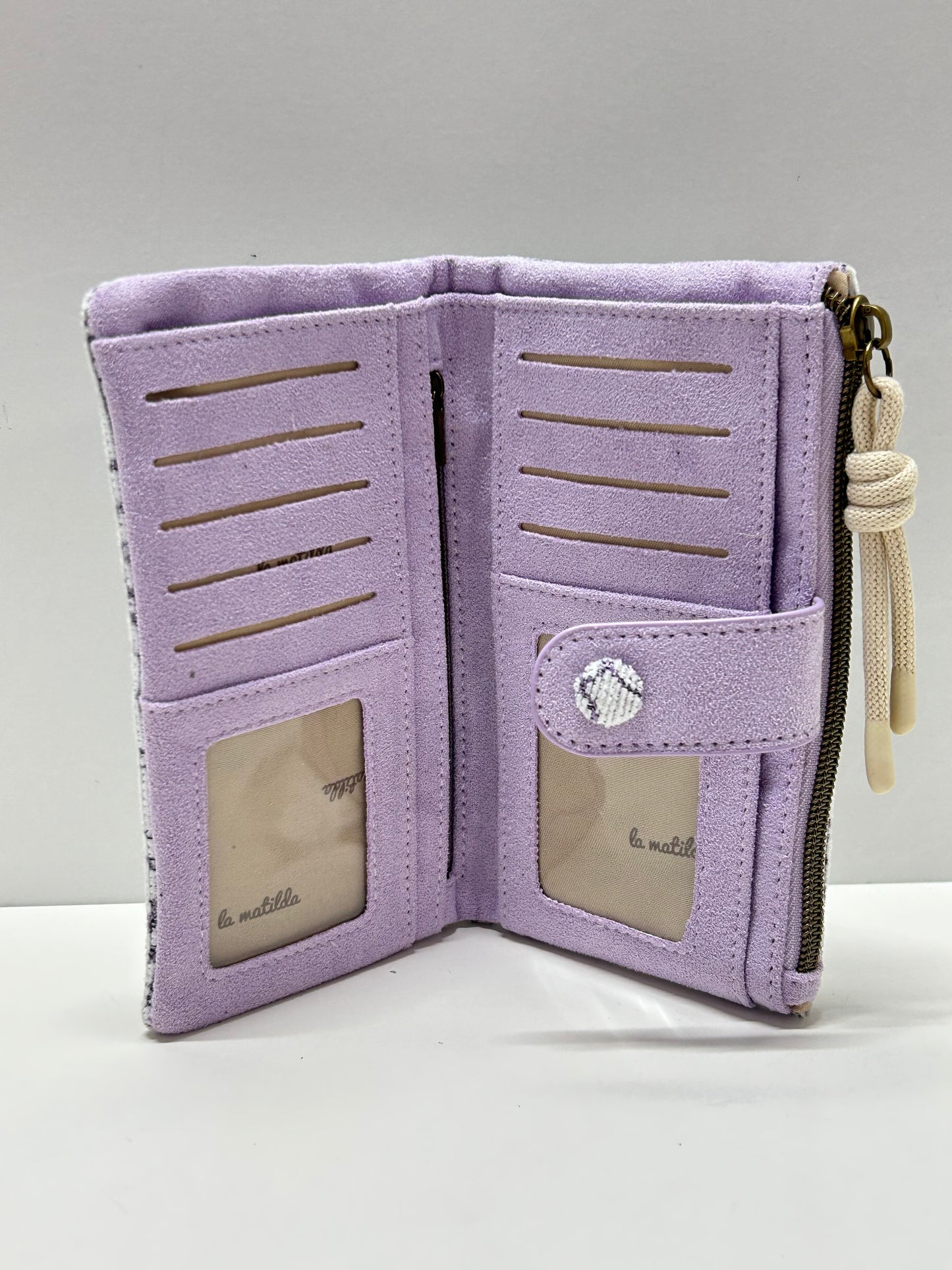 Cartera Grande Rosa Morado