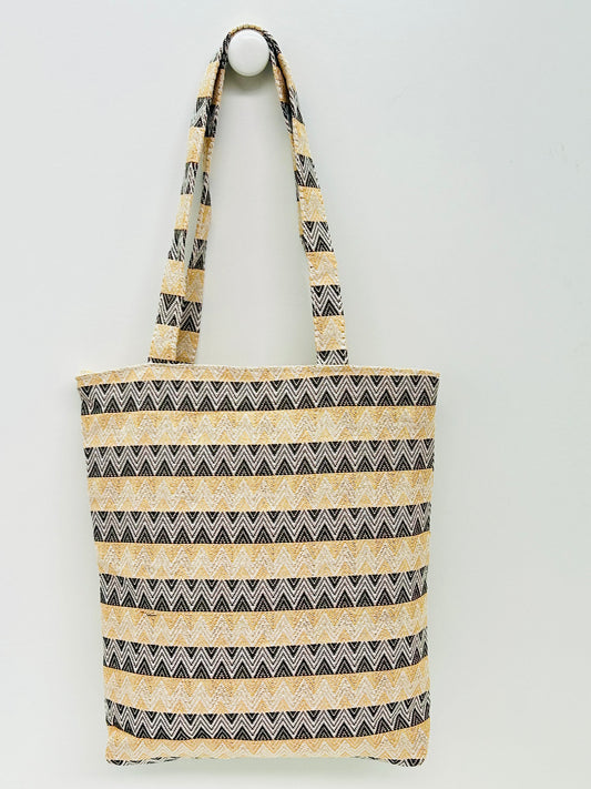 Bolsa Tote Bag XS Zig Zag doble color