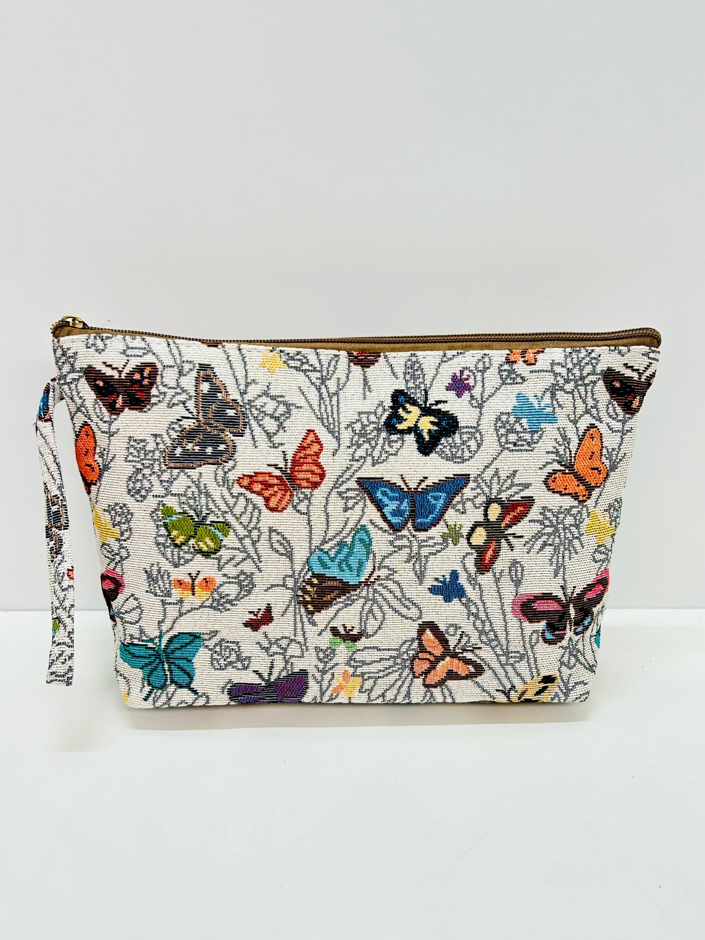 Neceser Maxi Mariposas blanco
