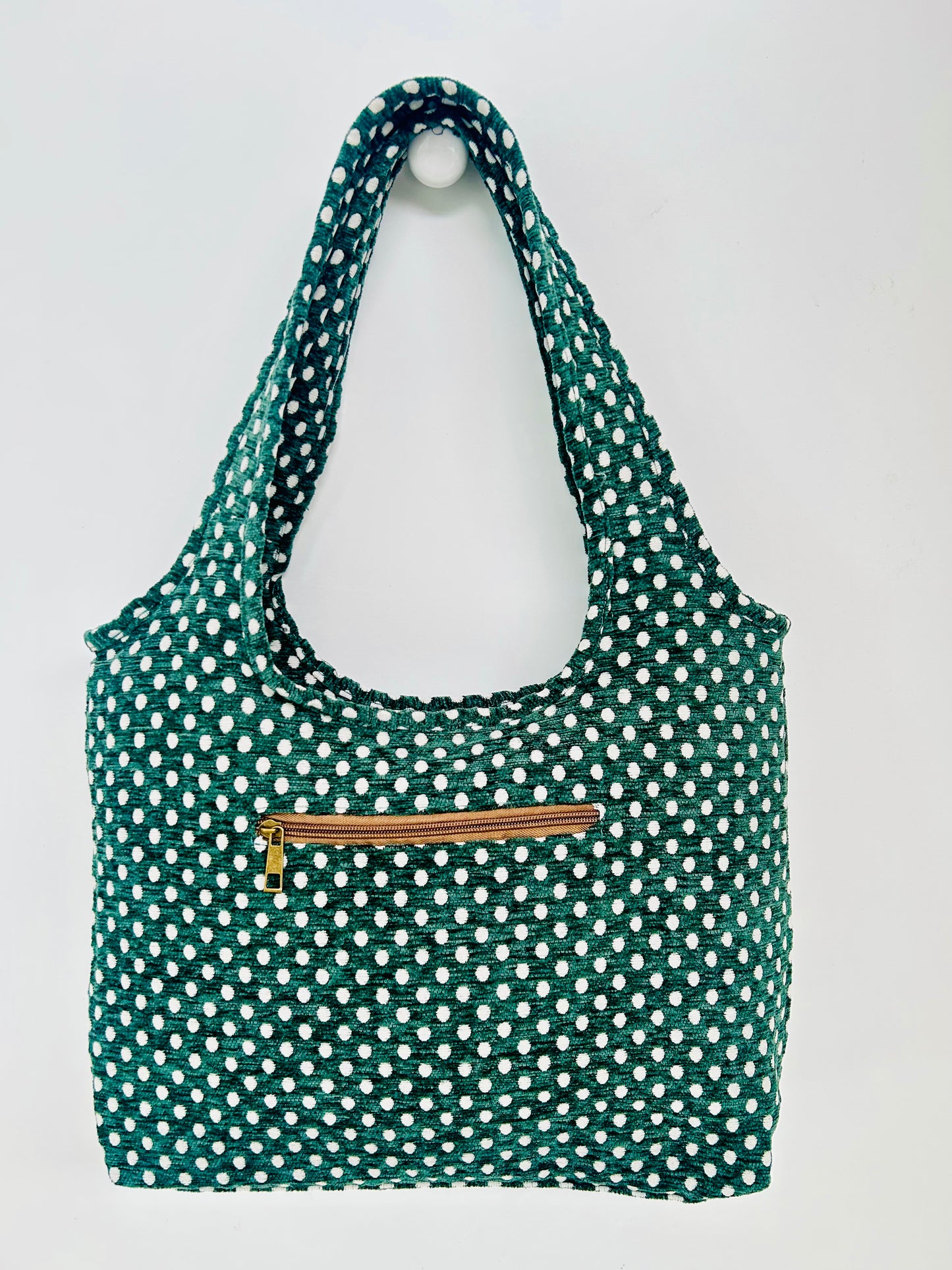 Bolso Irene Lunares Verde