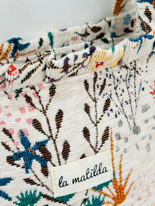 Bolsa Tote Bag Volantes Inés
