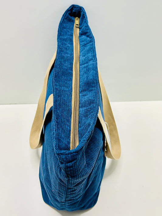 Bolsa Tote Bag Grande Pana Azulón