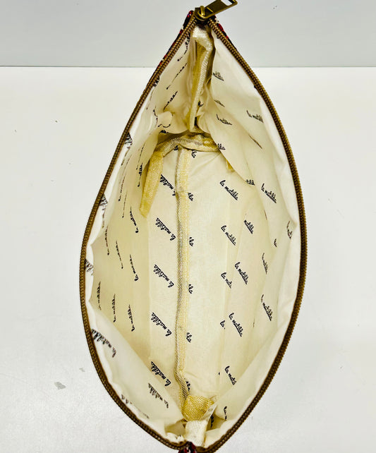 Neceser Maxi Hojas Negro